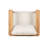Duncan Outdoor Acacia Wood Lounge Chair With Removable Cushions