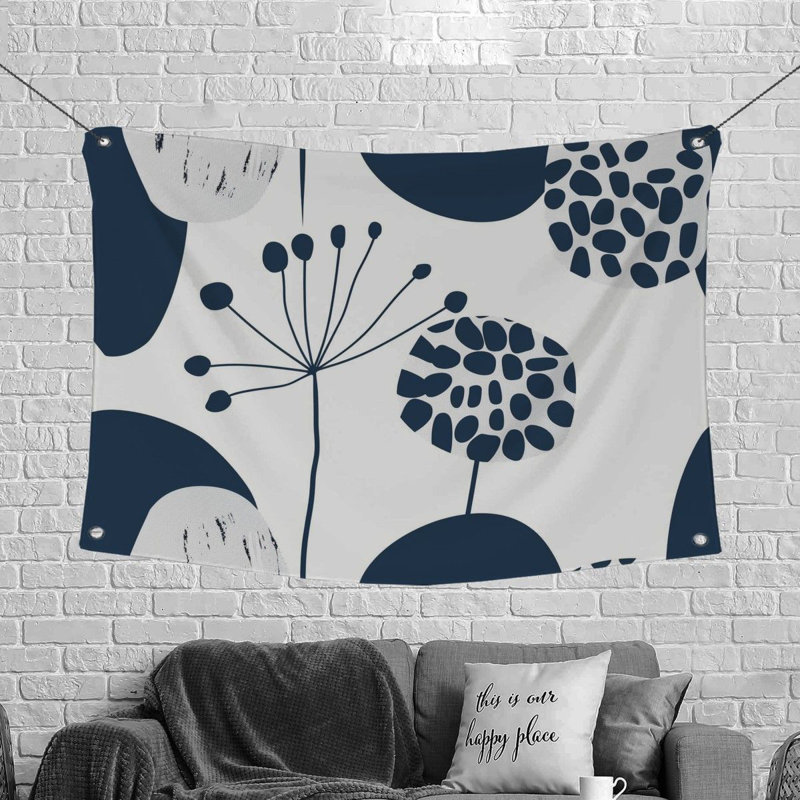 Microfiber Fabric Tapestry, 50" H x 60" W