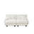 Boneless Cloud Couch Sleeper Sofa For Living Room, Chenille 2 Seater Sofa With 2 Lumbar Pillows And 2 Throw Pillows , Upholstered Wide Arm Sofa With 2 Ottomans,Chenille-337759730