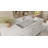 Badeloft 31.4" x 16.7" Stone Resin Undermount Bathroom Sink UB-05-L-GGRY in Glossy Gray-71991112