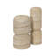 Haylen Vases-Light Travertine