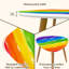 Ensemble de 2 tables basses gigognes Triangle
