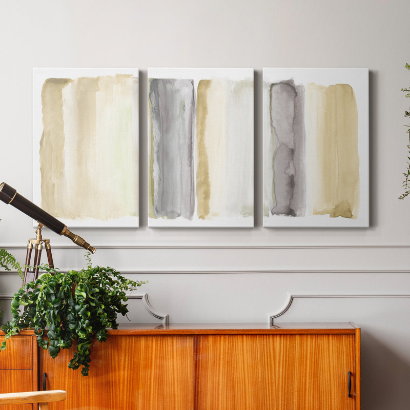 " Sedona Sunset " 3 - Pieces, 27" H x 54" W x 1" D