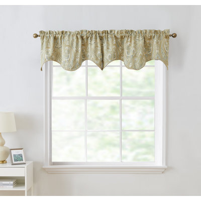 Gillot Blackout Rod Pocket 50" Window Valance