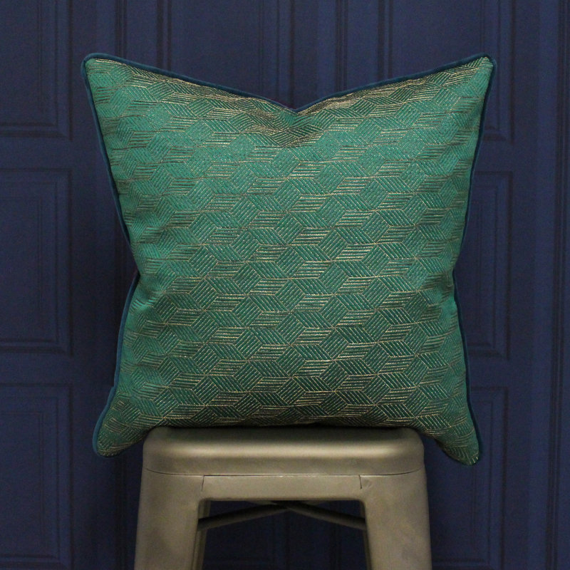 Geometric Square Pillow Cover
