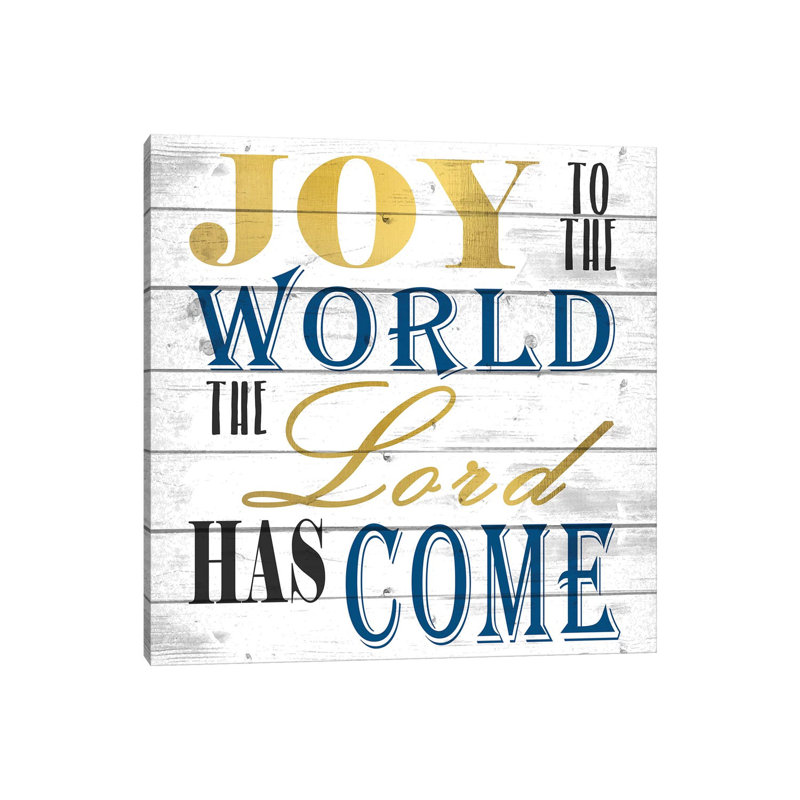 Gold Joy by Kimberly Allen - Wrapped Canvas Gallery-Wrapped Canvas Giclée, 66.04cm H x 66.04cm W