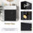 21.6" Bathroom Vanity With Ceramic Sink-107239772