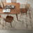 Textured Abstract Sandstone Beige Indoor High-Low Area Rug-1136085807