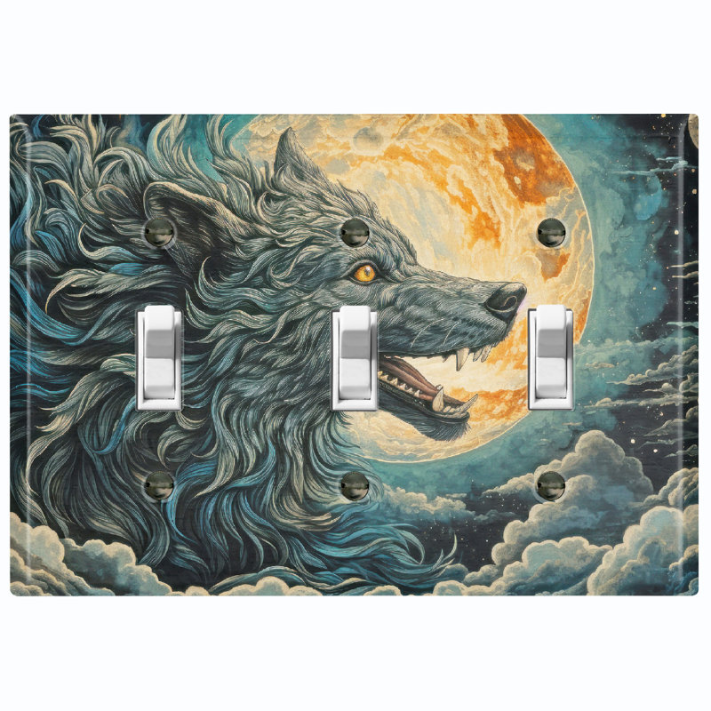 Plaque murale à 3 bandes Nature