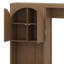 Lit escamotable avec armoire latérale réversible, éclairage DEL, tiroirs et tablettes de rangement multifonctionnelles Murphy-908055125