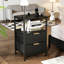 38cm W Metal Bedside Table-44007362