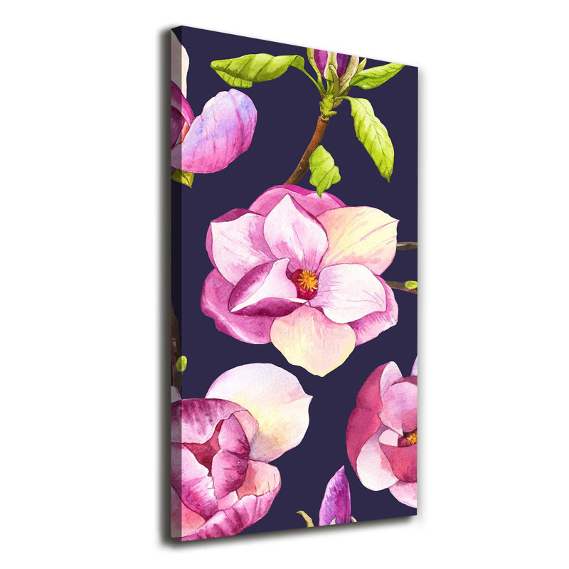 Magnolia - Wrapped Canvas Print