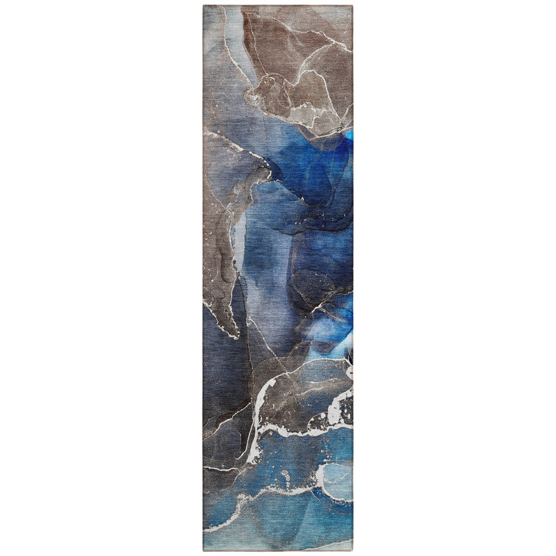 Tapis de couloir HomeRoots avec envers antidérapant