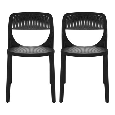 Outdoor Stacking Dining Side Chair