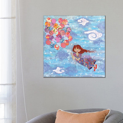 Fly High I by Lisa Frances Judd - Wrapped Canvas Painting