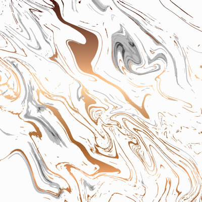 Liquid Marble Texture Design - Wrapped Canvas Print