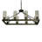 Abbeville 8 - Light Black Kitchen Island Pendant