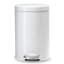 simplehuman 4.5 Liter / 1.2 Gallon Round Bathroom Step Trash Can-1892424404