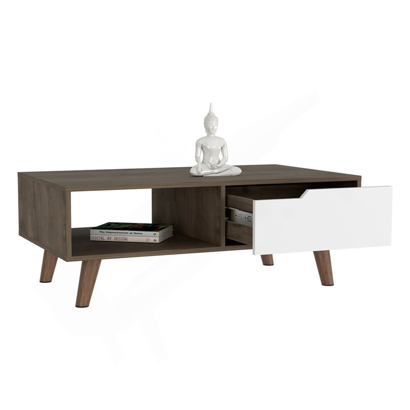Table basse Oslo, quatre pieds, Oslo