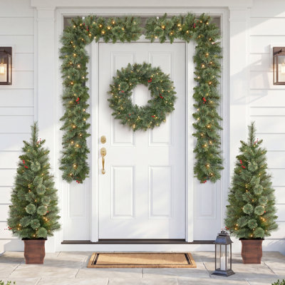 4' Pre-Lit Christmas Tree