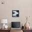 «Midnight and Ivory II Shadowbox Print», art mural abstrait par Art Remedy-115126020-115126014