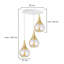Creason 3 - Light Cluster Pendant-274412302-274412301