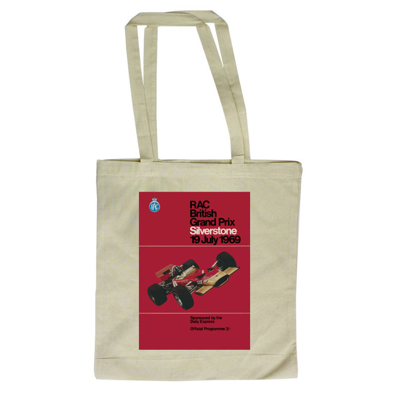 RAC British Grand Prix, Silverstone 19 July 1969 Tote Bag