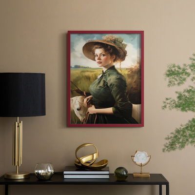 Reproduction encadrée WOMEN Series cmxxi - bois massif