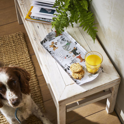 Dog Days Melamine Tray