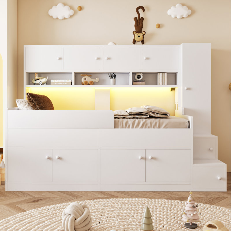Bed, White