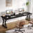 Clennon Metal Base Computer Desk-1718005298
