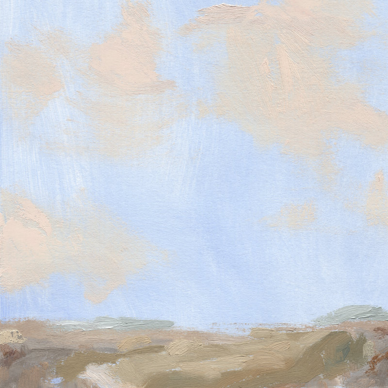 Sandy Overlook IV by Jacob Green - Wrapped Canvas Painting, 76cm H x 76cm W