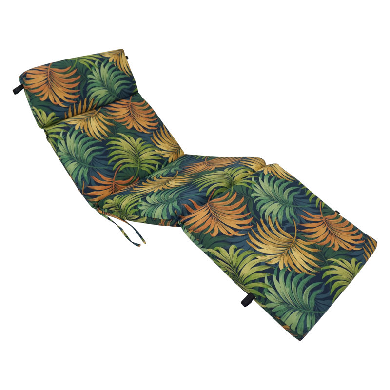 Outdoor 3'' Chaise Lounge Seat / Back Cushion