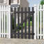 Caskey Garden Wood Fence Gate with Latch-1133303406