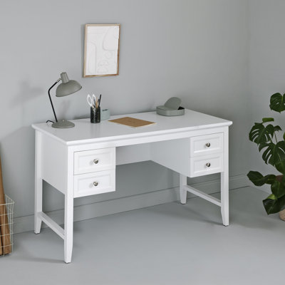 Bureau d'écriture rectangulaire l 51,18 po Hermilinda