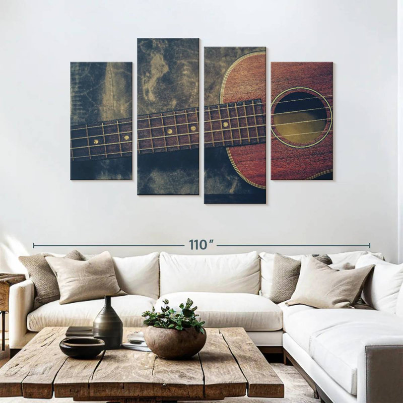 Abarca Ukulele, 54" H x 84" W
