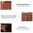 Walnut Aluminium alloy Shoe Storage