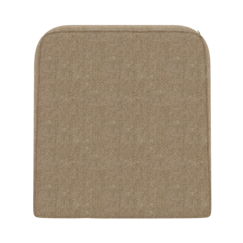 Outdoor Sunbrella® Seat Cushion, Spectrum Mushroom Sunbrella® Plainweave, 20" W x 18" D