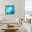 Coastal Retreat Underwater Clouds XII by  - Floater Frame Print on Canvas-51154621-128916206-128918340