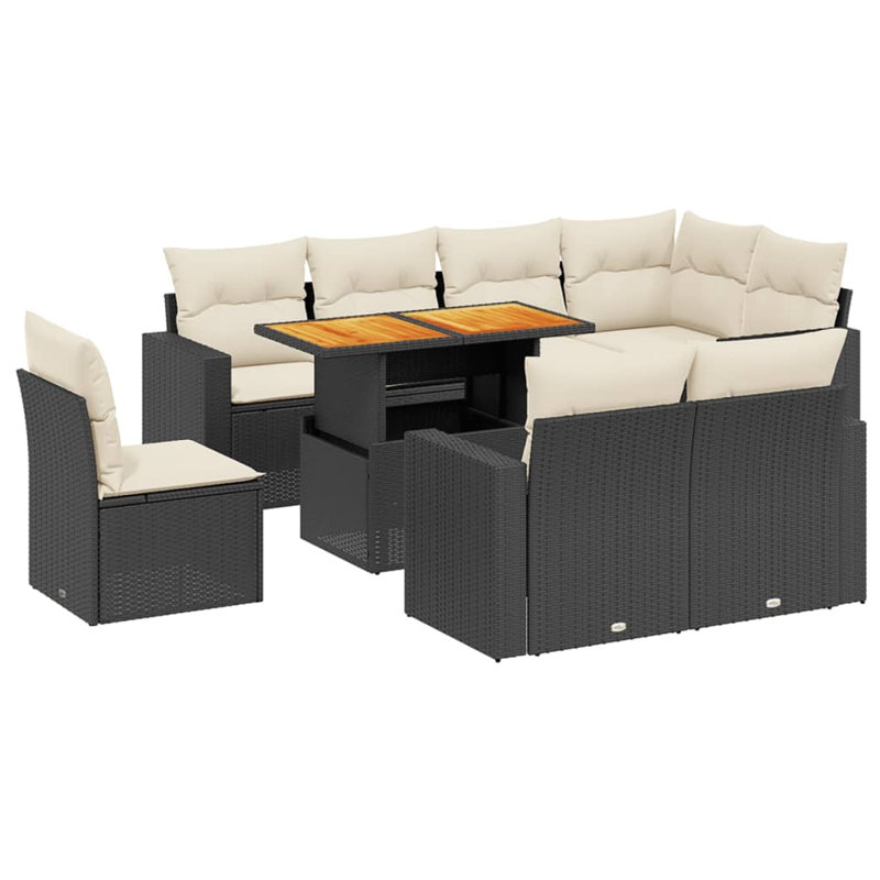 Ensemble de canapé de jardin Vidaxl