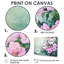 Printemps symphonie de fleurs violettes - art mural de salon Violettes-961544519-961544518-961544513