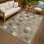 Tapis floral intérieur / extérieur lavable à la machine Chantille ACN2444-1297639372-1297639363