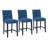 Wren Upholstered Counter Stool with Solid Wood Frame-86191446