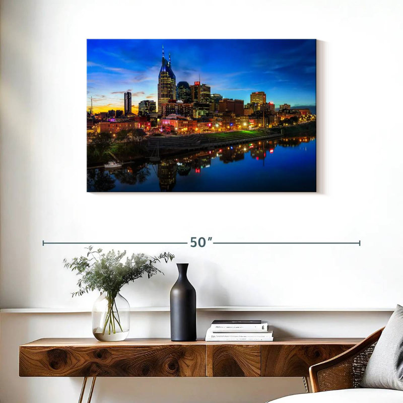 Paysage urbain Sirci Nashville, H 24 po x l 36 po
