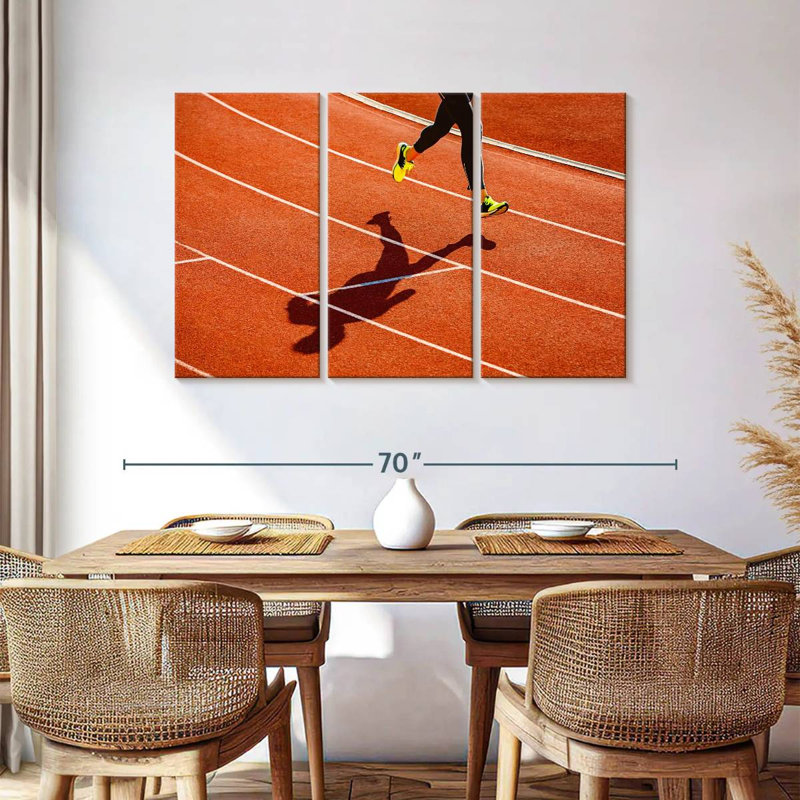 Levitating Runner, 36" H x 57" W