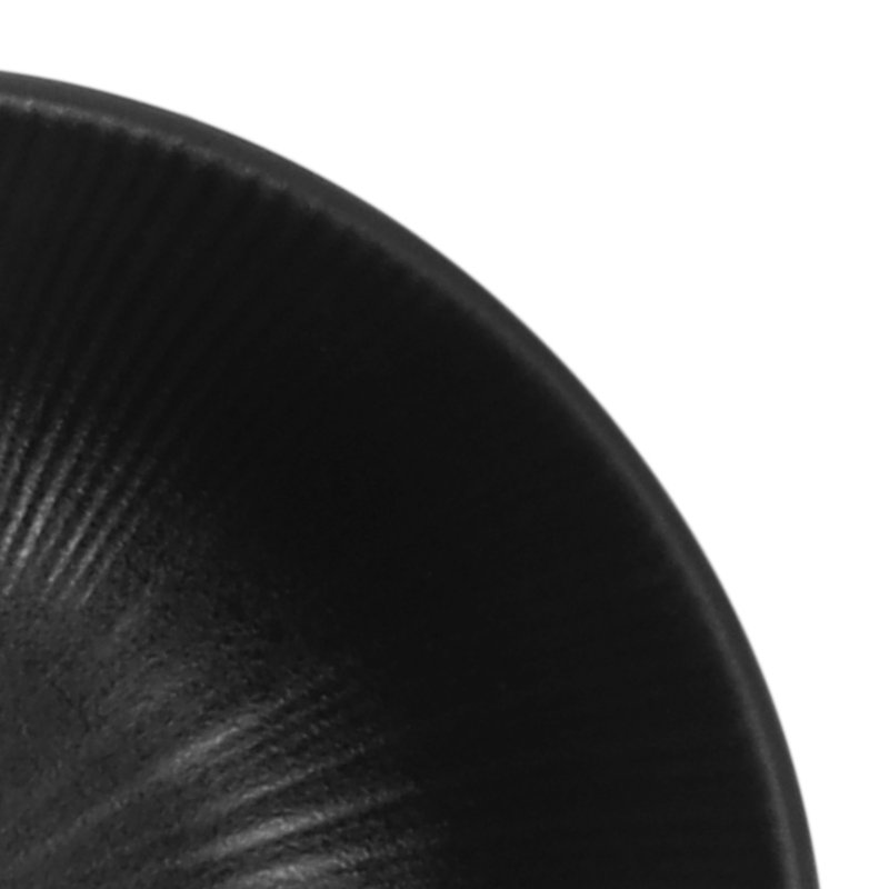 Bol rond en mélamine 5 po Hermosa, Noir