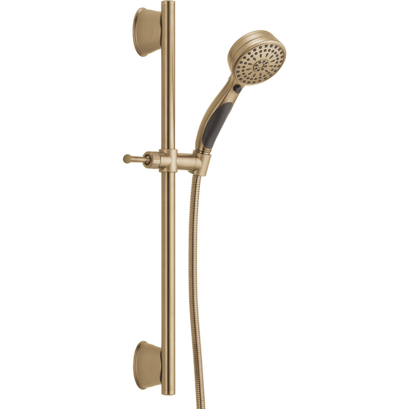 Douche à main à barre coulissante Activactouch, Bronze champagne
