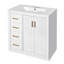Meuble-lavabo 30 po avec lavabo en céramique-72054075