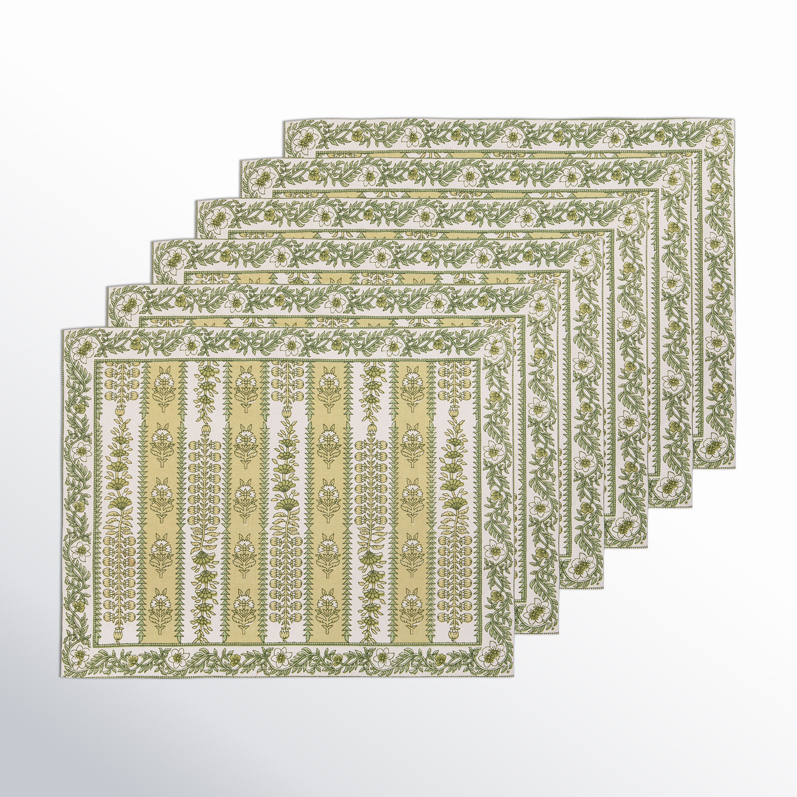 Charlemont Placemat 15" x 18", Pistache