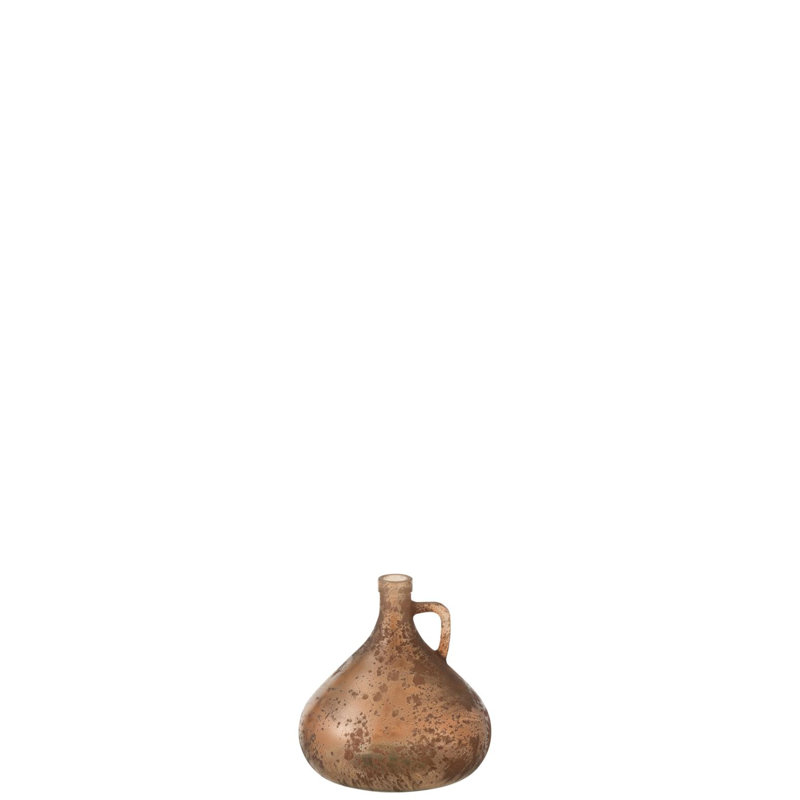 Bahena Glass Table Vase 1, Brown